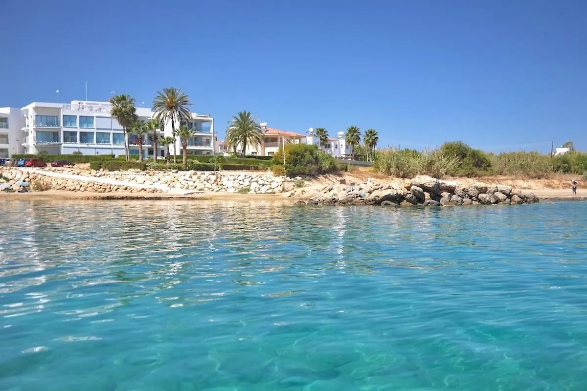 Seaview Luxury Villa Jacuzzi & Pool! 2 Min Beach Protaras