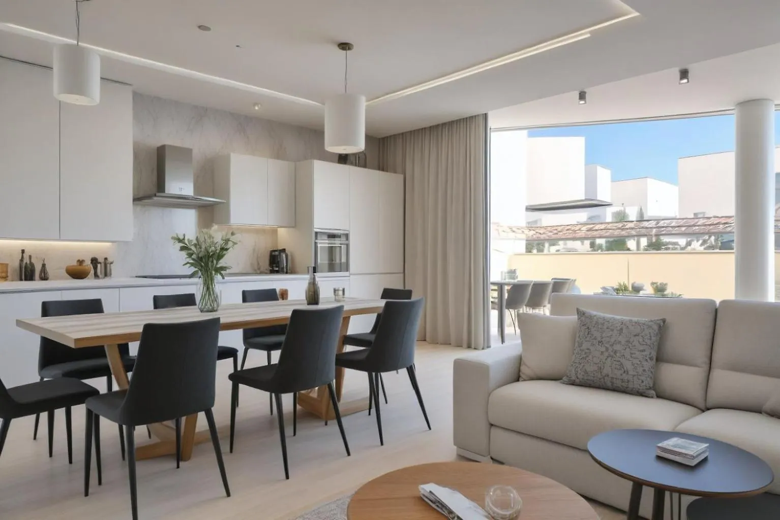 Seaview Luxury Villa Jacuzzi & Pool! 2 Min Beach Protaras