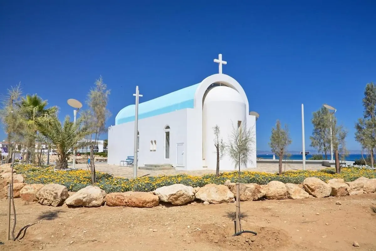 Seaview Luxury Villa Jacuzzi & Pool! 2 Min Beach Protaras 0*,